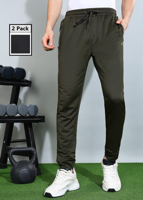 Force NXT Anti Viral Anti Odour Cool Joggers Solid Men Multicolor Track Pants