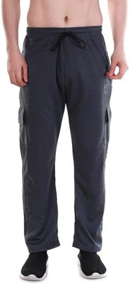 NAVII CLOTHING Solid Men Grey Track Pants