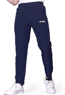 Krivox Solid Men Dark Blue Track Pants