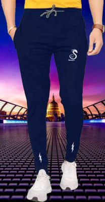 sonizeed sdmk Printed Men Blue Track Pants