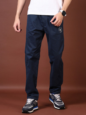 V-MART Solid Men Blue Track Pants