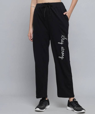 HARSHITA MART Printed, Self Design Women Black, Pink, Grey Track Pants