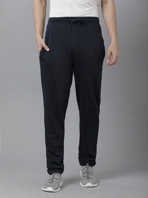 MADSTO Solid Men Blue Track Pants