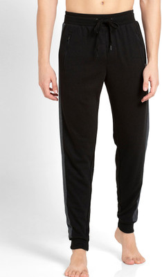 JOCKEY Solid Men Black Track Pants