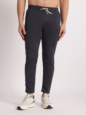 AFREEN FASHION Solid Men Black Track Pants