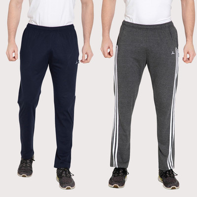 Zeffit Self Design Men Multicolor Track Pants