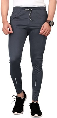 Chandan Tex Fab Solid Men Black Track Pants