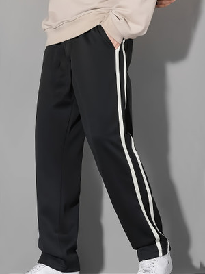 TRUFFLEGUM Loose Fit Women Black Trousers