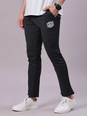 V-MART Printed Men Grey Track Pants