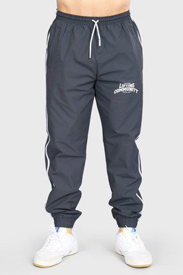 FuaarK Solid Men Grey Track Pants