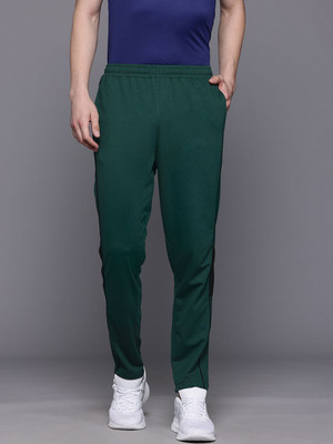 HRX by Hrithik Roshan Solid Men Green Track Pants