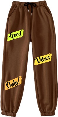 TABADTOD ENTERPRISES Printed Women Brown Track Pants