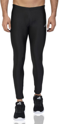 VECTOR X Solid Men Black Tights