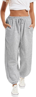 Dockstreet Self Design Women Grey Track Pants