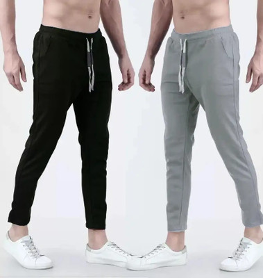 LALWANI BROTHERS Solid Men Grey Track Pants