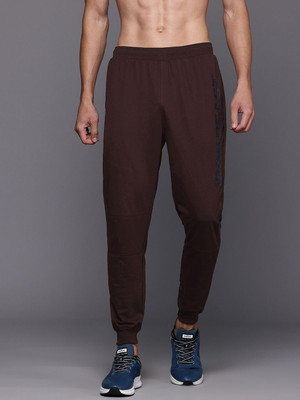 HRX by Hrithik Roshan Solid Men Brown Track Pants
