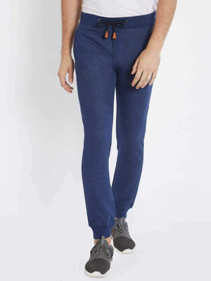 Status Quo Solid Men Dark Blue Track Pants