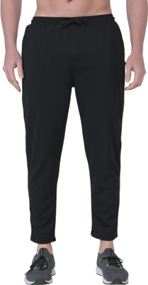 ROARERS Self Design Men Black Track Pants