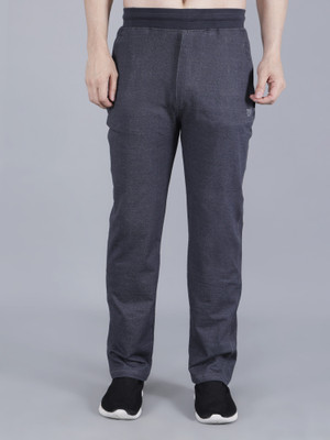 Tf-tex Fro Solid Men Grey Track Pants
