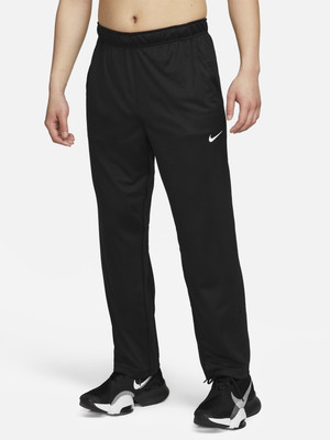 NIKE Solid Men Black Track Pants