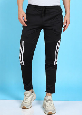 LALWANI COLLECTION Striped Men Grey Track Pants