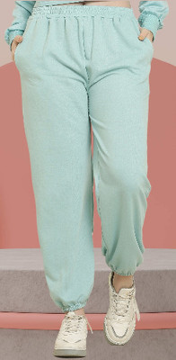 The Unicharm Solid Women Blue Track Pants