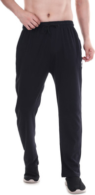 NAVII CLOTHING Solid Men Black Track Pants
