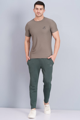 BRILLCO BIZZ Solid Men Olive Track Pants
