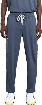 Thermaissance Solid Men Grey Track Pants