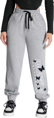 Tabadtod Printed Women Grey Track Pants