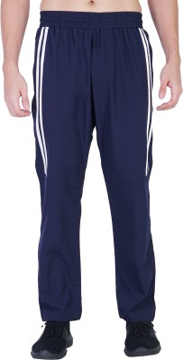 CREATARO YOUR LIFE Solid Men Blue, White Track Pants