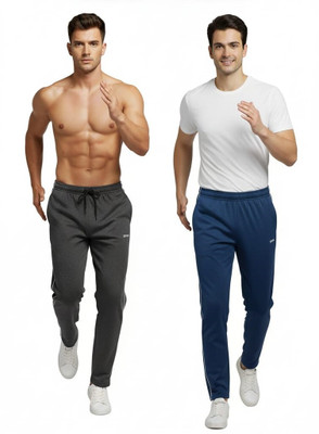 Radicle Solid Men Grey Track Pants