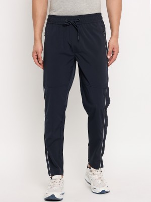 DUKE Solid Men Black Track Pants