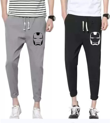 bfb Printed Men Multicolor Track Pants