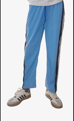Bunka fashion Washed Men White Track Pants