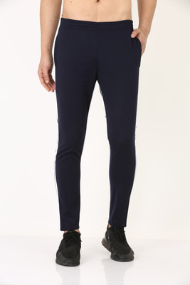 jorkk Solid Men Dark Blue Track Pants