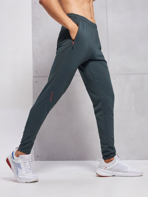 TECHNOSPORT Solid Men Grey Track Pants