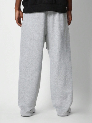 Daphne Maurier Solid Men Grey Track Pants