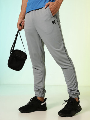 HRX by Hrithik Roshan Printed Men Grey Track Pants