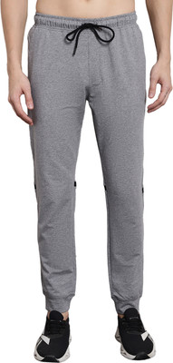 Confidence Self Design Men Grey Track Pants