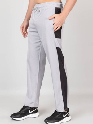 Pyro Spirit Colorblock Men Grey Track Pants