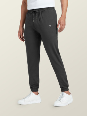 XYXX Solid Men Grey Track Pants