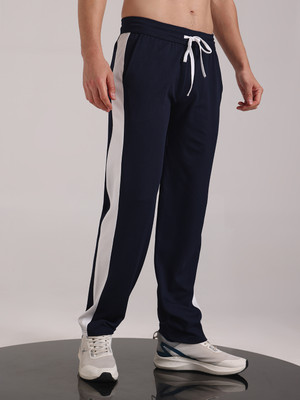 Moda Rapido Loose Fit Men Blue, White Trousers