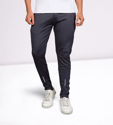 AARADH Solid Men Grey Track Pants