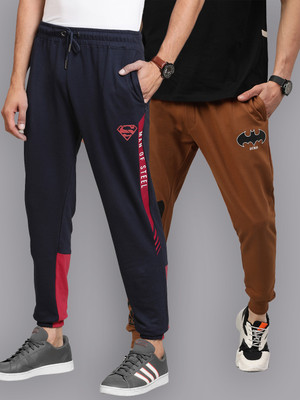 Free Authority Graphic Print Men Multicolor Track Pants