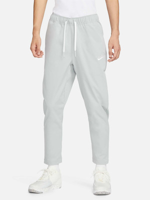 NIKE Solid Men Grey Track Pants