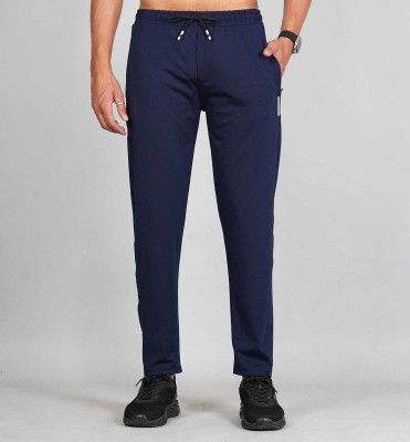 DEVARSH ENTERPRISES Solid Men Blue Track Pants