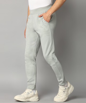 Alan Jones Solid Men Grey Track Pants