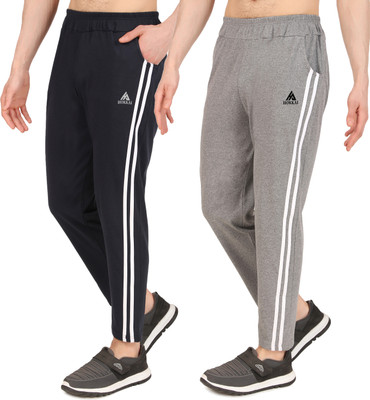 Clothina Self Design Men Multicolor Track Pants
