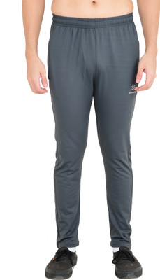Good Step Solid Men Grey Track Pants